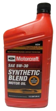 FORD (Motorcraft) 5W-30 полусинтетика арт. XO5W30QSP
